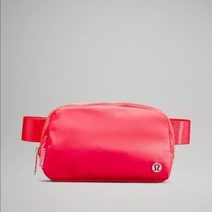 Lululemon bright pink belt bag